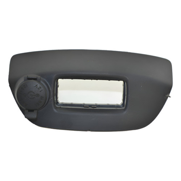 Moldura Painel Com Tomada Energia 12v Kia Soul 2011 Original Preto