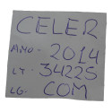 Comando Ar Condicionado Painel Celer 2014 Original