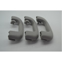 Kit 3 Puxador Alça Teto Pqp Gm Vectra 2010 Original Cinza