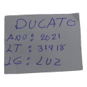 Luz Interna Teto Cortesia Fiat Ducato 2021 Original