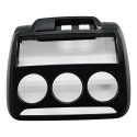 Moldura Central Painel Citroen Aircross 2011 C3 Original Preto