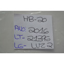 Luz Luminaria Interna Cortesia Teto Hb20 Original