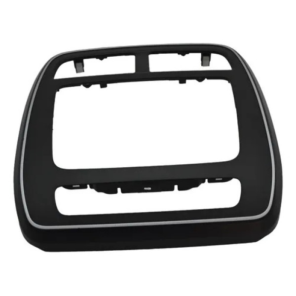 Moldura Radio Central Painel Renault Kwid 2022 Original Preto