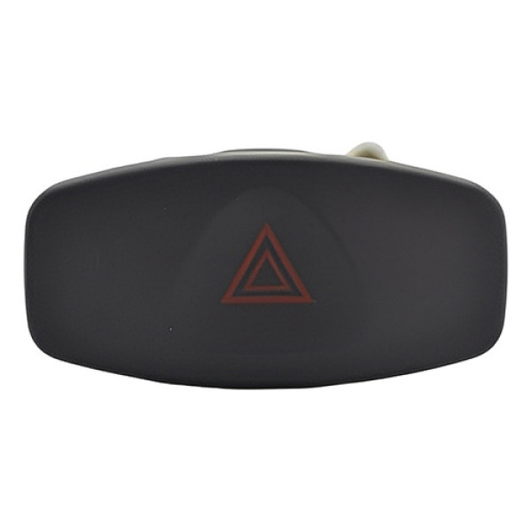 Botão Interruptor Pisca Alerta Painel Renault Duster Origina Preto