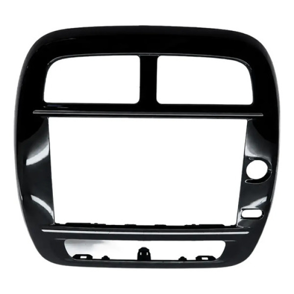 Moldura Radio Central Painel Radio Kwid 2017-2024 Original Preto