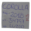 Luz Dianteira Cortesia Teto Interno Corolla 2018 Original