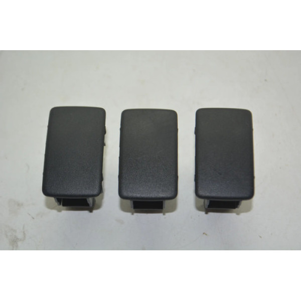 Kit 3 Botão Falso Cego Painel Honda Fit 2009 A 2013 Original