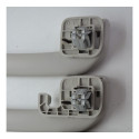 Kit 3 Puxador Alça Teto Pqp Citroen C4 Lounge 2017 Original Cinza