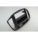 Moldura Central Painel Porta Treco Fiat Uno 2021 Original Preto