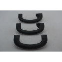 3 Kit Alça Teto Pqp Fiat Pulse Abarth 2022-2025 Original Preto