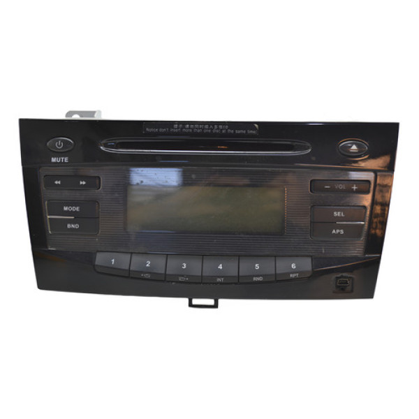 Radio Aparelho Som Painel Jac J5 2012 2013 Original