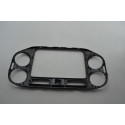 Moldura Acabamento Central Painel Vw Tiguan 2014 Original Preto