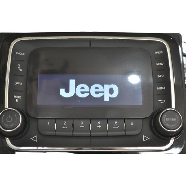 Radio Aparelho Som Painel Jeep Renegade 2017 Original