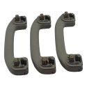 Kit 3 Puxador Alça Teto Pqp Nissan Kicks 2022 Original Bege
