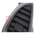 Moldura Central Painel Radio Com Difusor Ford Ka 2019 Origin Cinza