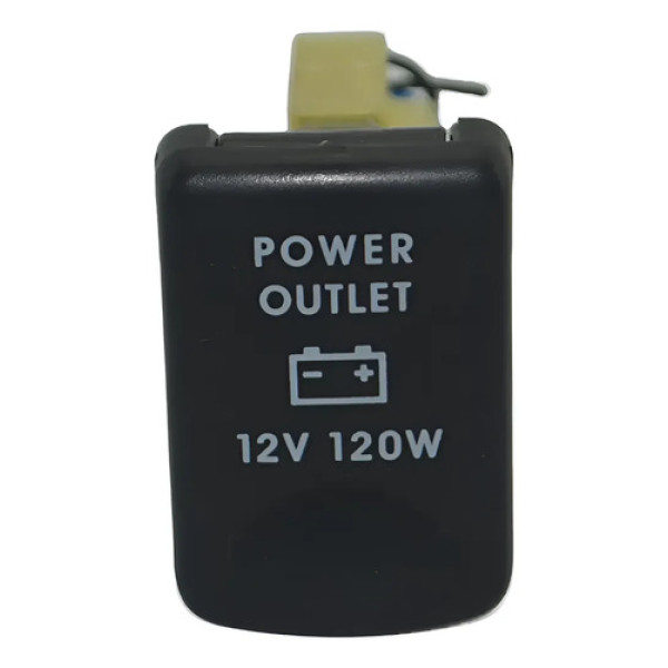 Tomada Power Outlet 12v 120w Mitsubishi Asx 2011 A 2020 Orig Preto