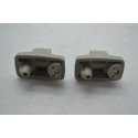 Par Presilha Suporte Quebra Para Sol Vw Fox Spacefox Origina