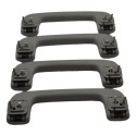 Kit 4 Puxador Alça Teto Pqp Pajero Hpe 2016 Original Bege