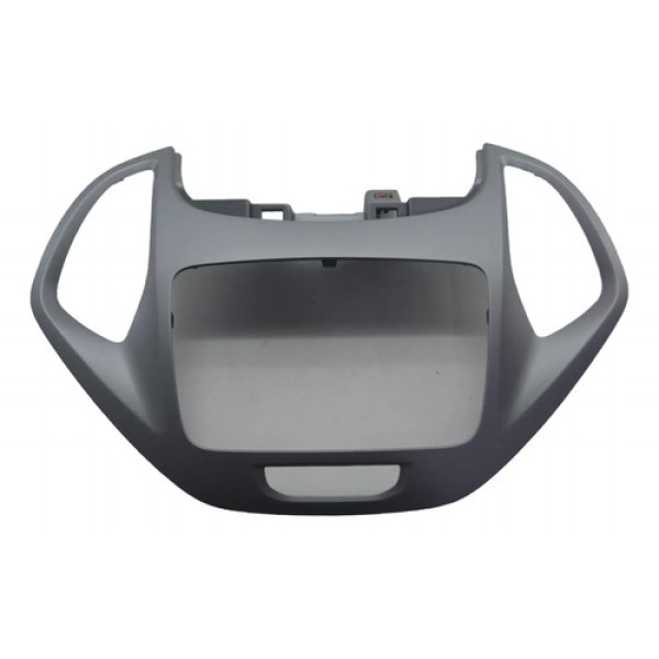 Moldura Radio Painel Central Ford Ka 2014 A 2021 Original Prata