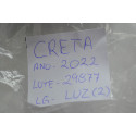 Luz Interna Teto Cortesia Creta 2021 2022 Original
