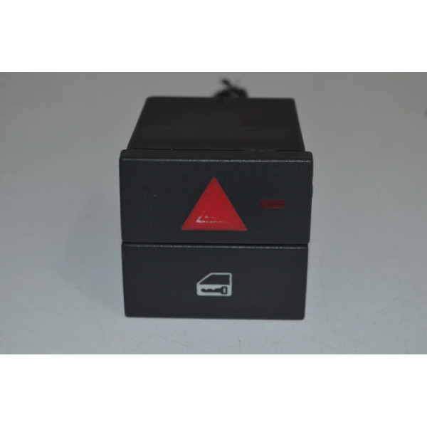 Botão Pisca Alerta Trava Elétrica Preto Meriva 2009 Original Preto