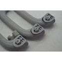Kit Com 3 Puxador Alça Teto Pqp I30 2010 Original Cinza-escuro