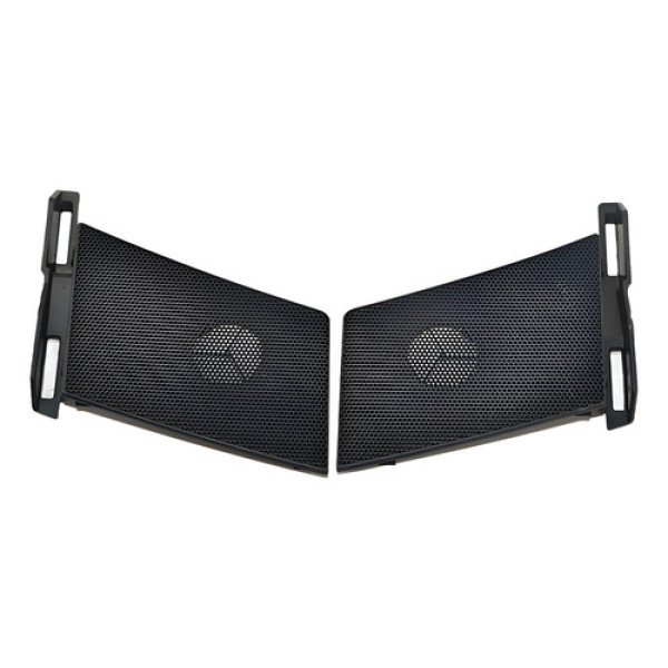 Par Tela Alto Falante Painel Toyota Yaris 2023 Original Preto