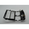 Moldura Central Painel Peugeot 307 2011 Original Prata