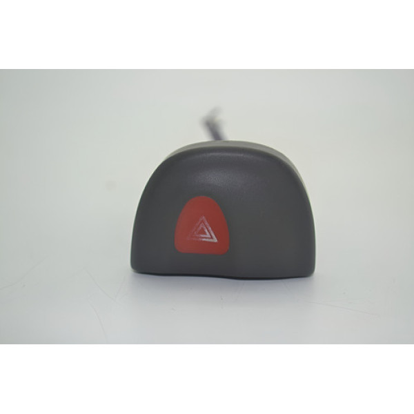 Botão Pisca Alerta Painel Renault Megane Scenic Original Preto