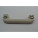 Kit 3 Puxador Alça Teto Pqp Chery Arrizo 6 2021 Original Creme