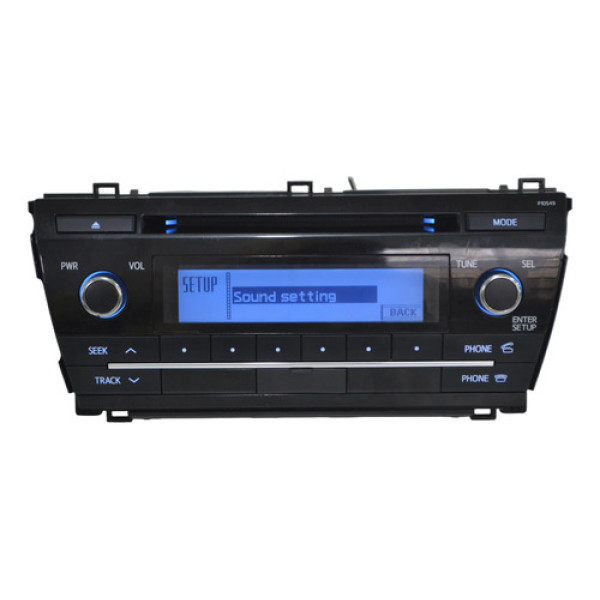 Rádio Aparelho Som Bluetooth Corolla Original 8612002j00
