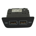 Entrada Dupla Usb Console Vw T-cross 2020-2022 Original