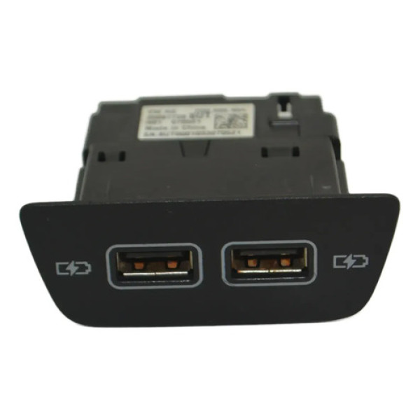 Entrada Dupla Usb Console Vw T-cross 2020-2022 Original