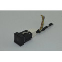Botão Pisca Alerta Vw Fox Crossfox 2014 A 2018 Original Preto