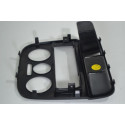 Moldura Central Painel Volkswagen Gol Plus 2008 Original Preto