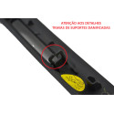Moldura Central Painel Comando Ar Radio Jetta 2011 Origin Preto