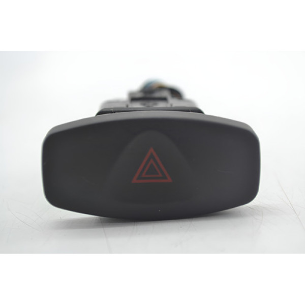 Botão Pisca Alerta Painel Renault Sandero 2011 Original Preto
