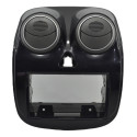 Moldura Central Painel 2 Din C/difusor Fiat Palio 2013 2014 Black Piano