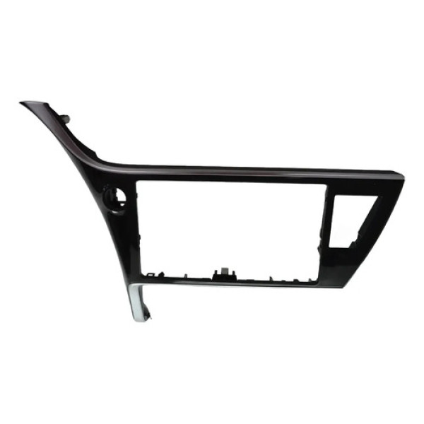 Moldura Central Painel Multimídia Toyota Corolla Original Preto