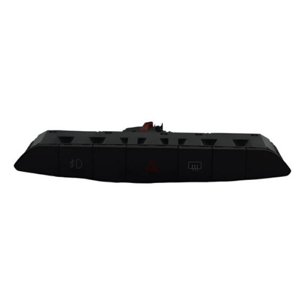 Botão Pisca Alerta Farol Milha Fiat Uno 2015 A 2021 Original Preto