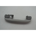 Puxador Alça Teto Pqp Com Cabide Chevrolet Agile Original Cinza