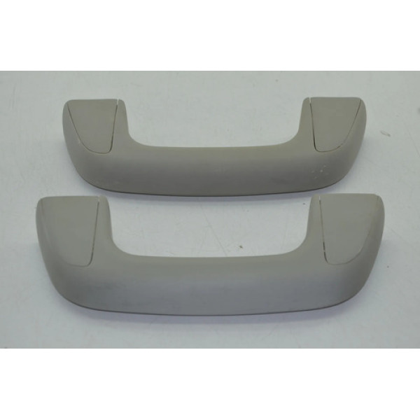 Par Alça Teto Pqp Coluna Toyota Hilux Sw4 2016-2019 Original Cinza