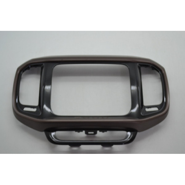 Moldura Central Difusor Radio Painel Fiat Toro 2020 Original Marrom