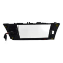 Moldura Central Painel Toyota Corolla 2017 Original Black Piano