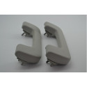 Par Puxador Teto Alça Pqp Audi A3 Sportback 2009 Original Cinza