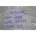 Luz Interna Porta Luvas Objeto Kia Carnival 2008 Original