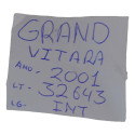 Botão Comando Farol Milha Grand Vitara 2001 Original Preto