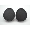 Par Moldura Tampa Acabamento Lateral Painel Mini Cooper Orig Preto