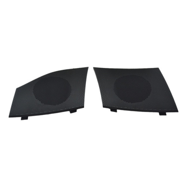 Par Tela Som Alto Falante Painel Kwid 2020 Original Preto