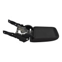 Apoio Encosto Braço Console Vw Golf 2014 Original Preto